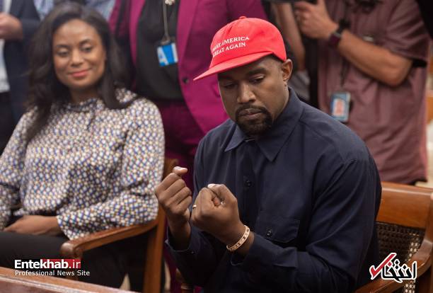 تصاویر : دیدار همسر کیم کارداشیان با دونالد ترامپ