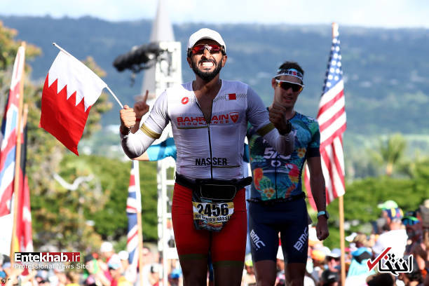 تصاویر : پسر پادشاه بحرین در مسابقات مرد آهنی