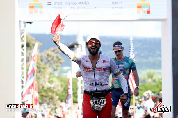 تصاویر : پسر پادشاه بحرین در مسابقات مرد آهنی