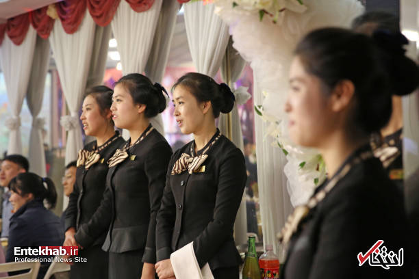 تصاویر : جشن عروسی لاکچری در پیونگ یانگ کره شمالی