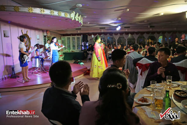 تصاویر : جشن عروسی لاکچری در پیونگ یانگ کره شمالی