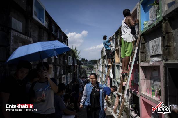 عکس/ قبرستان فیلیپین