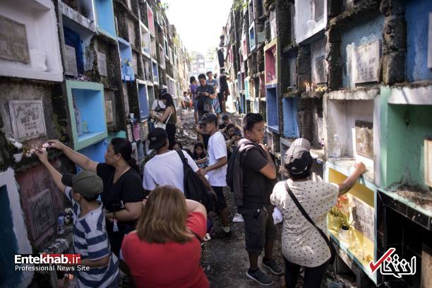 عکس/ قبرستان فیلیپین