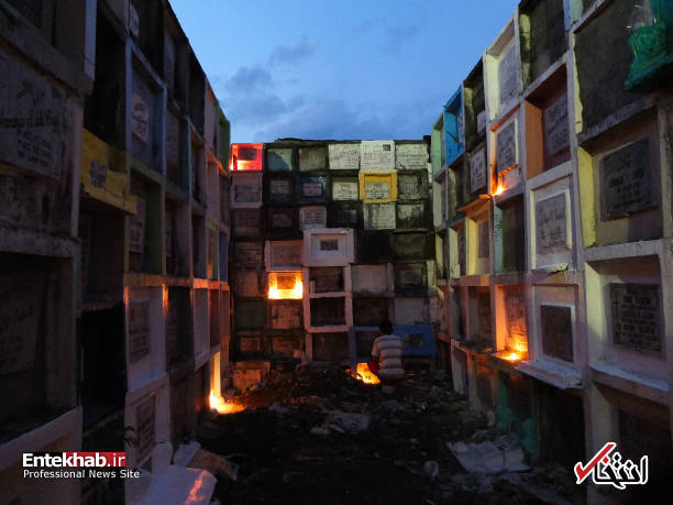 عکس/ قبرستان فیلیپین