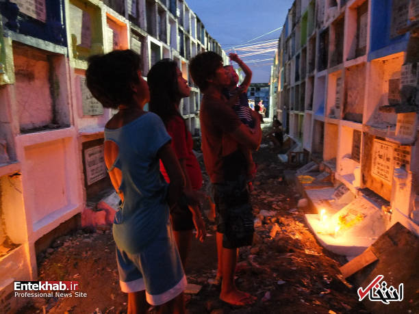 عکس/ قبرستان فیلیپین