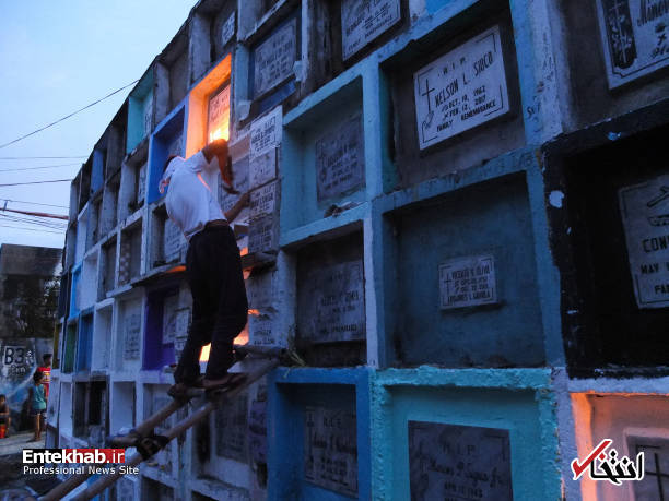 عکس/ قبرستان فیلیپین