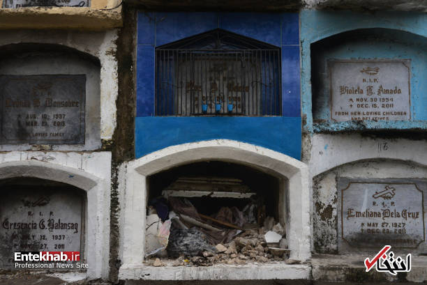 عکس/ قبرستان فیلیپین