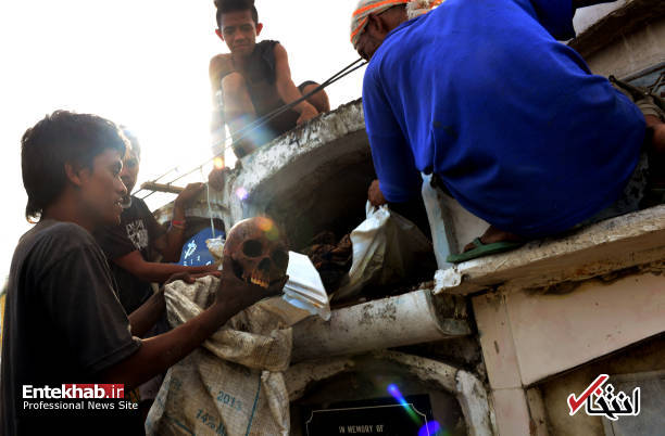 عکس/ قبرستان فیلیپین