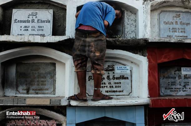 عکس/ قبرستان فیلیپین