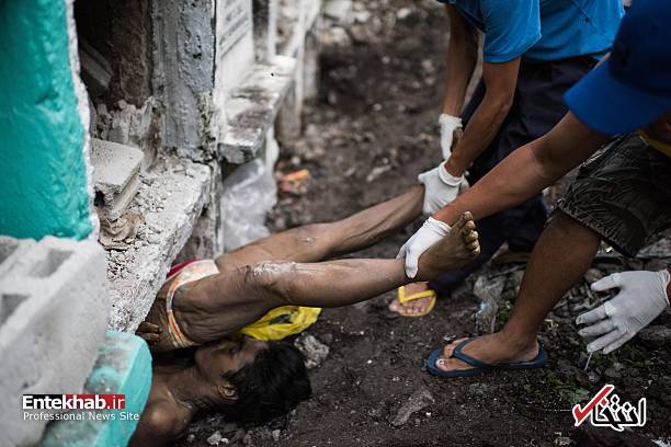 عکس/ قبرستان فیلیپین