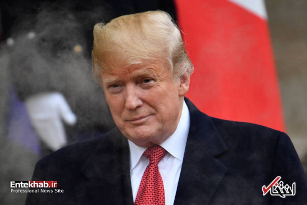 عکس/ دود کردن خودروی ترامپ