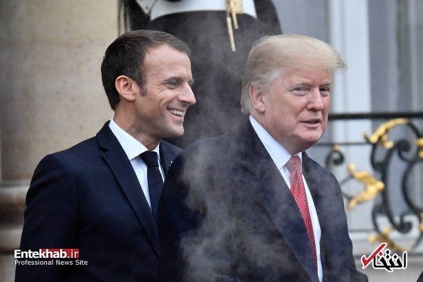 عکس/ دود کردن خودروی ترامپ