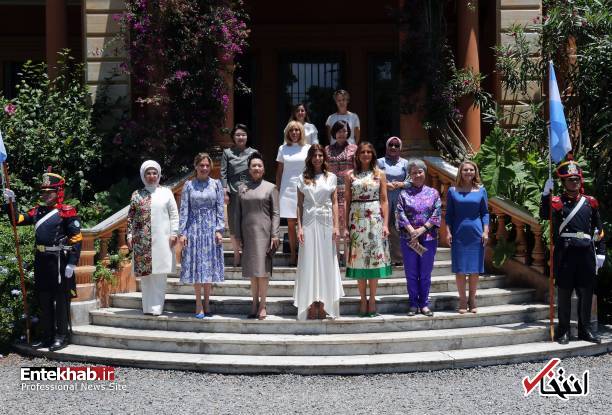 عکس/ همسران رهبران گروه ۲۰