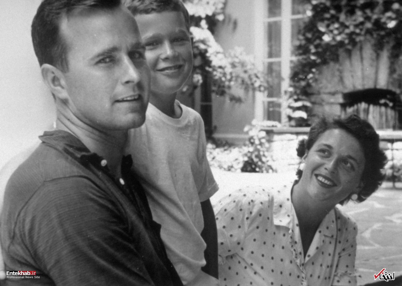 جورج بوش پدر به روایت تصویر