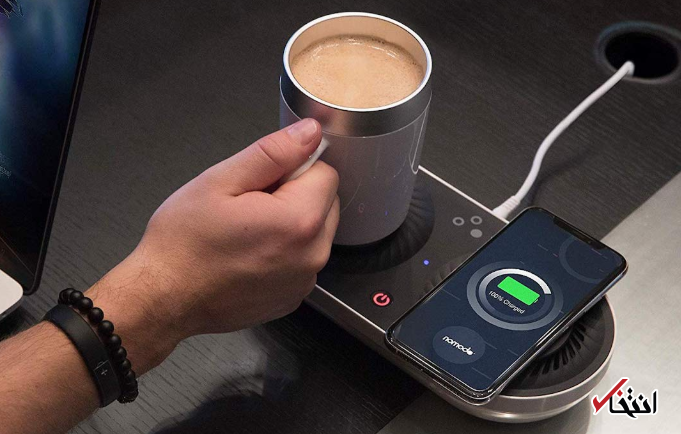 شارژ گوشی با طعم قهوه / قابلیت اتصال به لپ تاپ / طراحی زیبا و جذاب