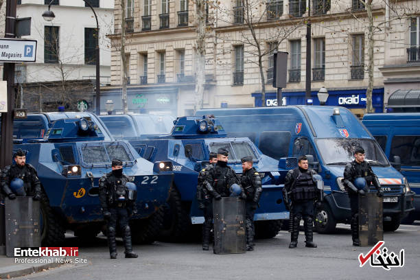 عکس/ فرانسه بار ديگر آرايش جنگی به خود گرفت عکس/ فرانسه بار ديگر آرايش جنگی به خود گرفت