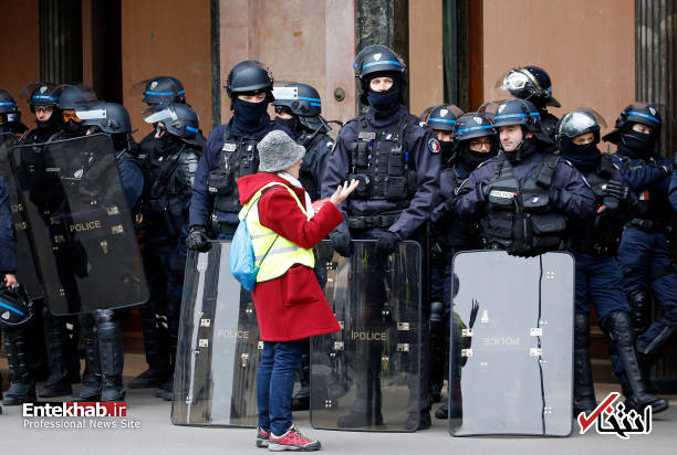 عکس/ فرانسه بار ديگر آرايش جنگی به خود گرفت عکس/ فرانسه بار ديگر آرايش جنگی به خود گرفت