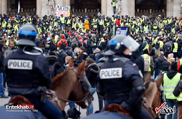 عکس/ فرانسه بار ديگر آرايش جنگی به خود گرفت عکس/ فرانسه بار ديگر آرايش جنگی به خود گرفت