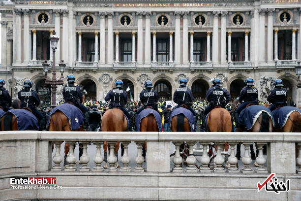 عکس/ فرانسه بار ديگر آرايش جنگی به خود گرفت عکس/ فرانسه بار ديگر آرايش جنگی به خود گرفت