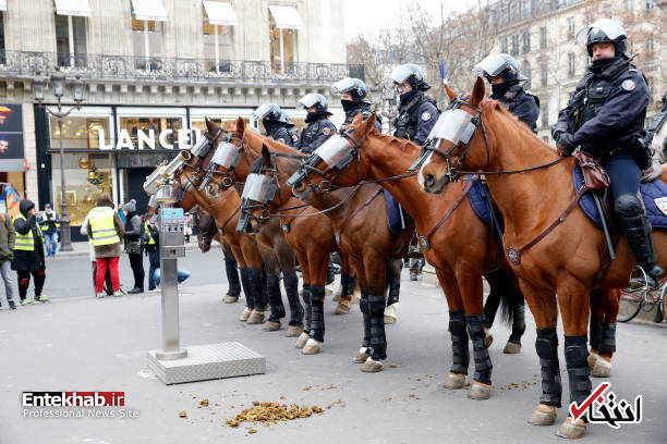 عکس/ فرانسه بار ديگر آرايش جنگی به خود گرفت عکس/ فرانسه بار ديگر آرايش جنگی به خود گرفت