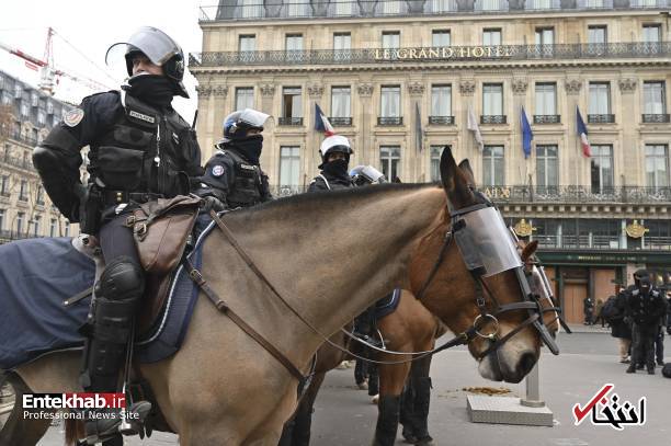 عکس/ فرانسه بار ديگر آرايش جنگی به خود گرفت عکس/ فرانسه بار ديگر آرايش جنگی به خود گرفت