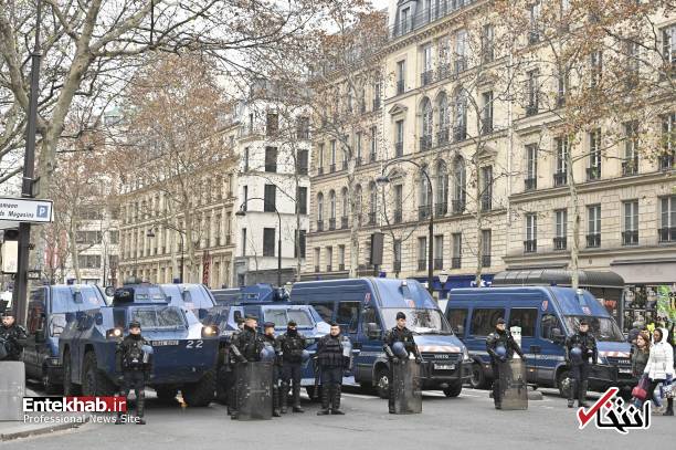 عکس/ فرانسه بار ديگر آرايش جنگی به خود گرفت عکس/ فرانسه بار ديگر آرايش جنگی به خود گرفت