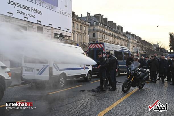 عکس/ فرانسه بار ديگر آرايش جنگی به خود گرفت عکس/ فرانسه بار ديگر آرايش جنگی به خود گرفت