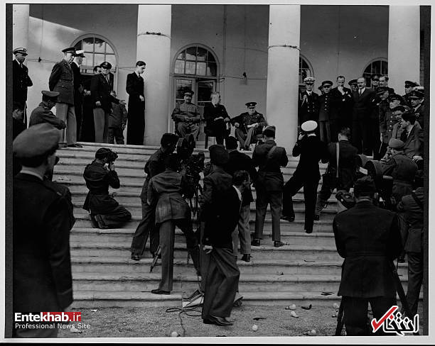 تصاویر : چرچیل، استالین و روزولت در تهران