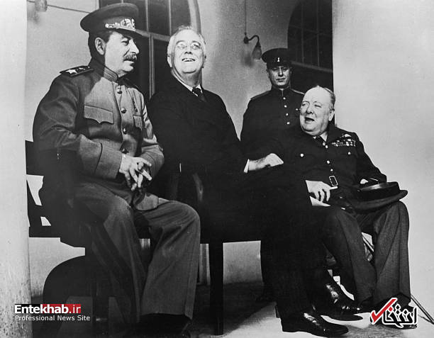 تصاویر : چرچیل، استالین و روزولت در تهران