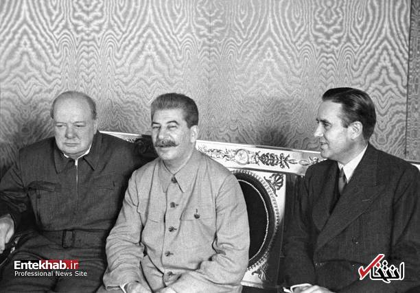 تصاویر : چرچیل، استالین و روزولت در تهران