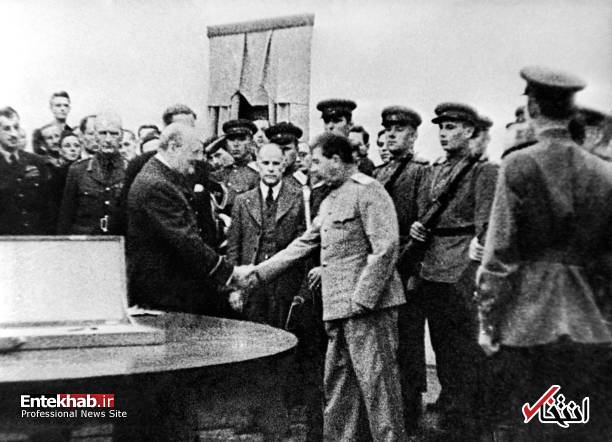 تصاویر : چرچیل، استالین و روزولت در تهران