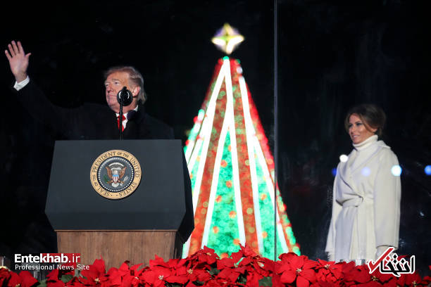 تصاویر : ترامپ و همسرش