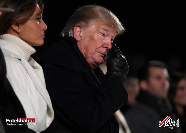 تصاویر : ترامپ و همسرش
