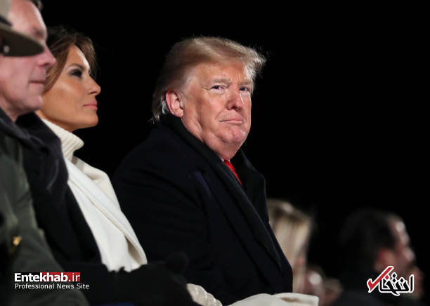 تصاویر : ترامپ و همسرش