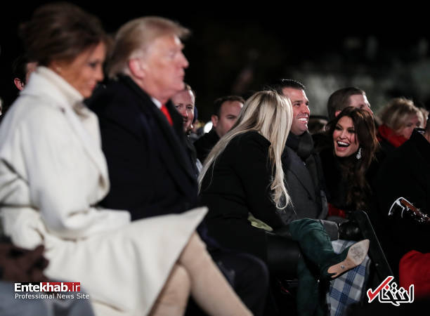 تصاویر : ترامپ و همسرش