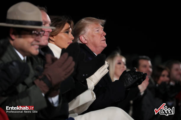 تصاویر : ترامپ و همسرش