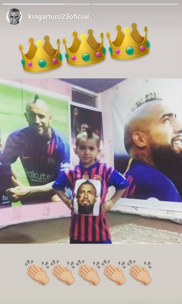 تمجید ستاره بارسا از کودک ۶ ساله ایرانی