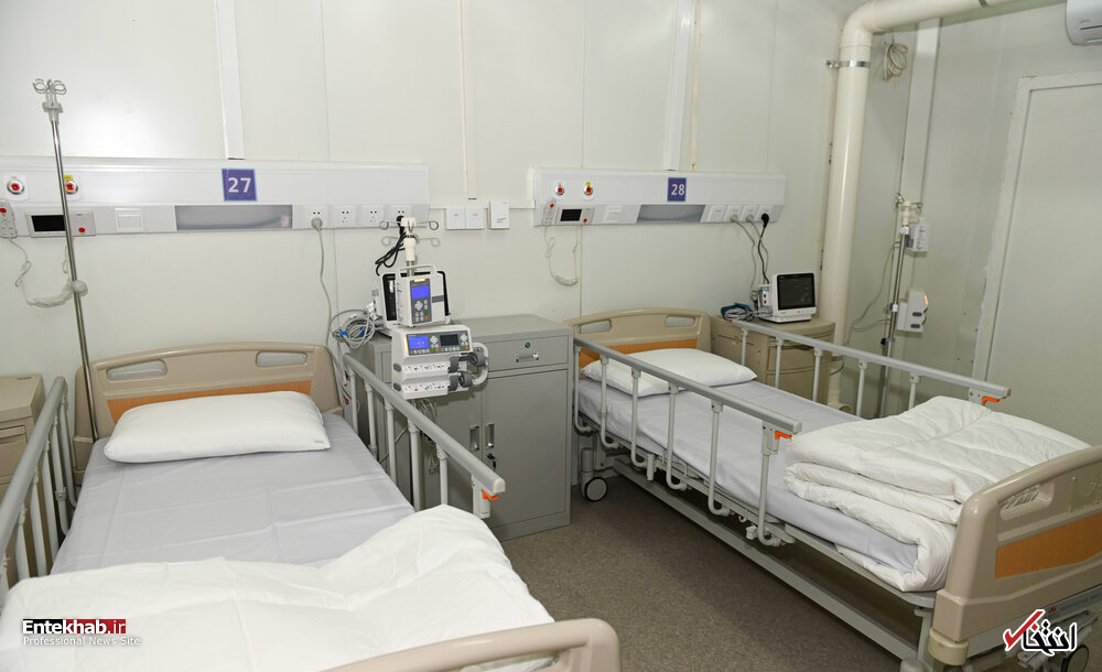 تصاویر : تکمیل شدن بیمارستان هزار تختخوابی چین