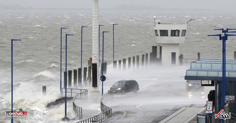 تصاویر : سیل و طوفان در اروپا