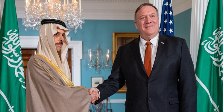 پامپئو در دیدار با وزیر خارجه سعودی: دو کشور برای «تقابل با رفتار ثبات‌زدای ایران» با یکدیگر شراکت و همکاری دارند