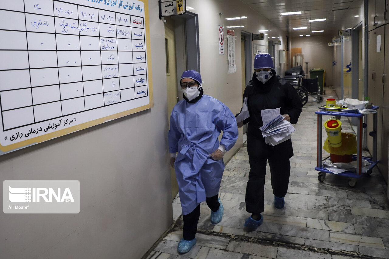 تصاویر: بخش قرنطینه بیمارستان اهواز