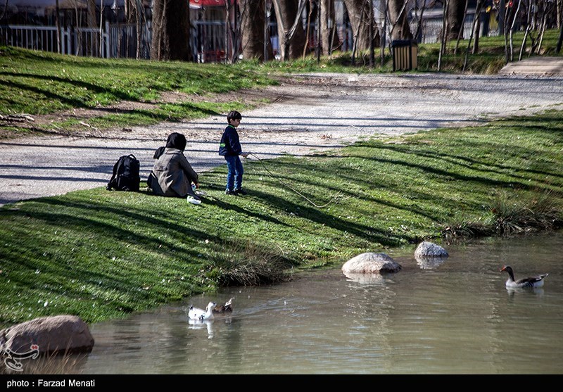 تصاویر: طاق بستان در آستانه بهار