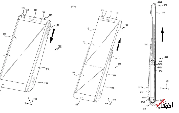 شرکت سامسونگ حق اختراع «گوشی رولی» را ثبت کرد / سرنوشت گوشی تاشو همچنان در ابهام