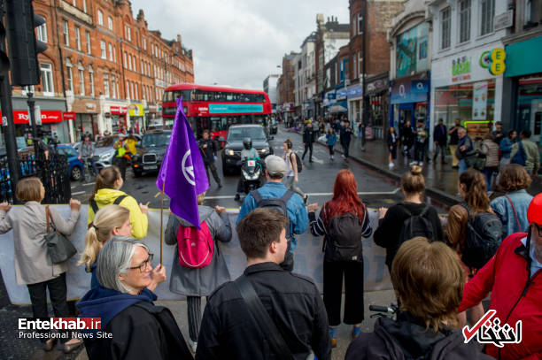 (تصاویر) قیام علیه انقراض در لندن