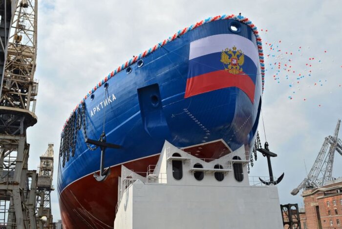 روسیه به دنبال فتح راه دریایی شمال با بزرگترین یخ شکن هسته ای جهان