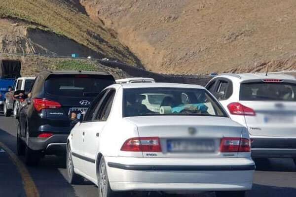قفل ترافیک تعطیلاتی بر جاده های خروجی مازندران