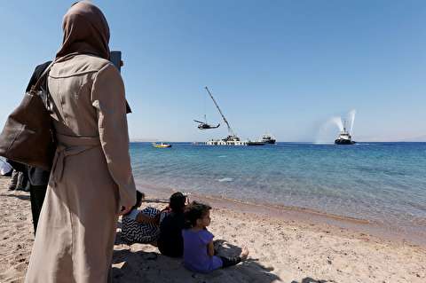 تصاویر : افتتاح اولین موزه نظامی زیر آبی در اردن