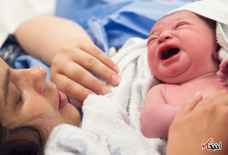 باکتری های روده نوزادان سزارینی بیشتر از نوزادان متولد شده با زایمان طبیعی است