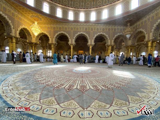 این مسجد 50 هزار نفر گنجایش دارد+تصاویر