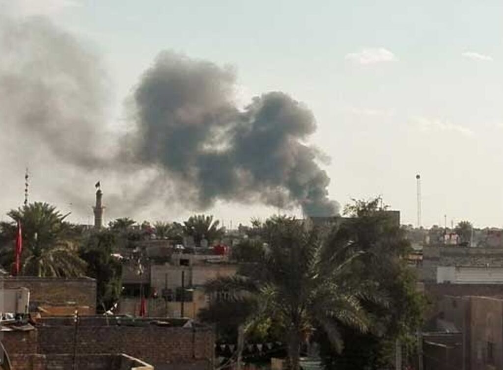 سه انفجار مرکز بغداد را لرزاند
